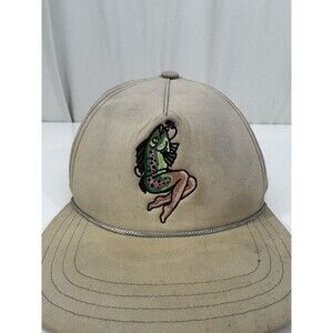 THE LURE FISH CAP Hat Adjustable Snapback COAL HEADWEAR Embroidered FEMALE LEGS